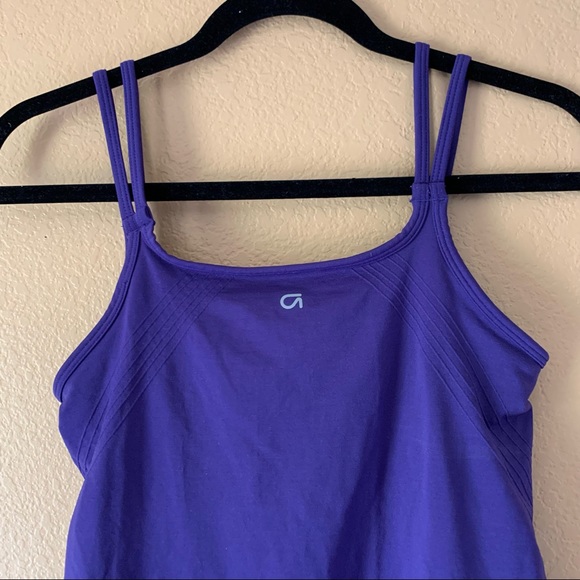 GapFit Purple Seamless Double Strapped Brami - Small - Picture 4 of 6